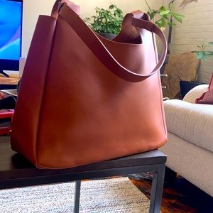 Nieman Marcus brown tote